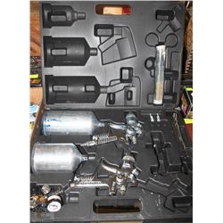PAINT GUN SET IN HARD CASE