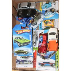 BOX WITH NEW HOTWHEELS CARS