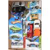 Image 1 : BOX WITH NEW HOTWHEELS CARS