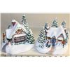 Image 1 : TWO THOMAS KINCAID LIGHT UP CHRISTMAS HOUSES