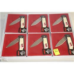 BOX OF 12 NEW POCKET KNIVES