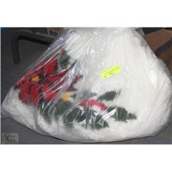 LARGE TREE SKIRT (PULLRUG ) HANDMADE