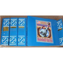 ESTATE - BASEBALL BINDERS: 1989- 2001