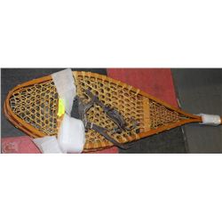 WOODEN SNOWSHOES