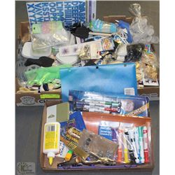 LOT OF CRAFT & OFFICE SUPPLIES
