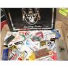 Image 1 : RAIDERS COLLECTOR LOT WITH WATCH & LUXURY SUITE