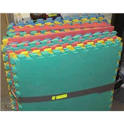 30PC OF COLOURED SOFT MATS
