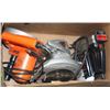 Image 1 : BOX WITH SCROLL SAW, CIRCULAR SAW AND BLACK &