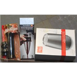 NEW RAPID ICE WINE COOLER, WINE PRESERVING PUMP/