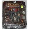 Image 1 : BATTLESTAR GALACTICA APOLLO &DUALLA ACTION FIGURES