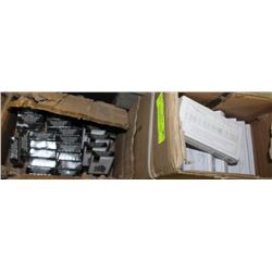 CASE OF INDUSTRIAL SPRING LOADED HINGES & CASE OF