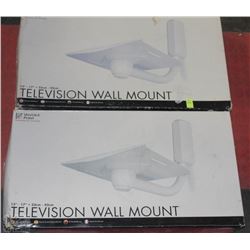 LOT OF 2 TELEVISION WALL MOUNTS