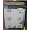 Image 1 : SIX PACK OF POT LIGHTS - NEW