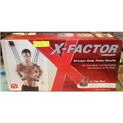 X-FACTOR RESISTANCE FULL BODY BY WEIDER NEW IN BOX