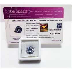 ROUND CUBIC ZIRCONIA GEMSTONE