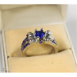 MALACHITE GEMSTONE JEWELRY SILVER PLATED RING