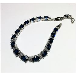 SWAROVSKI CRYSTAL ELEMENTS TENNIS BRACELET