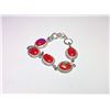 Image 1 : PINK FIRE OPAL BRACELET