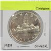 Image 1 : 1959 SILVER CANADIAN DOLLAR