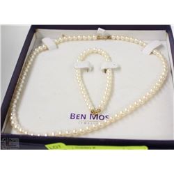 NEW BEN MOSS AUTHENTIC PEARL NECKLACE