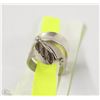 Image 1 : METALSMITHS STERLING SILVER RING STAMPED WITH A