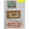 Image 1 : SHEET OF 3 VINTAGE BILLS - 1944