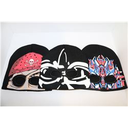 3PK OF GLOW IN THE DARK TOQUES