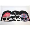 Image 1 : 3PK OF GLOW IN THE DARK TOQUES