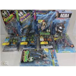 9 TODD MCFARLANES SPAWN FIGURINES NEW IN PACKAGE