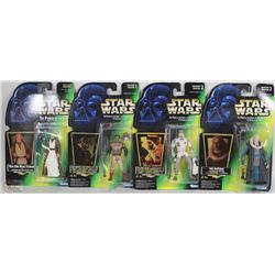 PACK OF 4 VARIOUS STAR WARS FIGURES