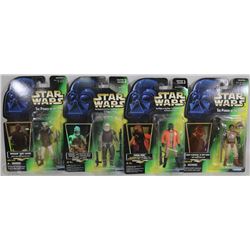 PACK OF 4 VARIOUS STAR WARS FIGURES
