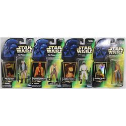 PACK OF 4 VARIOUS STAR WARS FIGURES