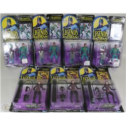 7 LEGENDS OF BATMAN ACTION FIGURES