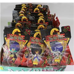 OVER 20 YU-GI-OH FIGURINES NEW IN PACKAGE