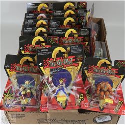 OVER 15 YU-GI-OH FIGURINES NEW IN PACKAGE