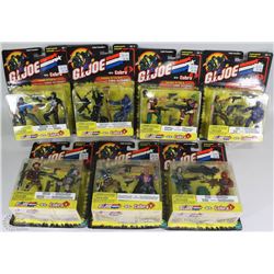 7 GI. JOE ACTION FIGURE SETS NEW IN PACKAGE