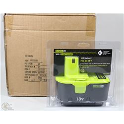 CASE OF 4 POWER IT18V BATTERY PACKS