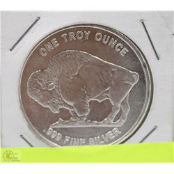 .999 FINE SILVER INDIAN HEAD COIN