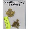 Image 1 : CANADIAN ARMY BADGES