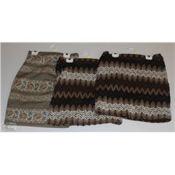 LOT OF THREE SKIRTS ONE SIZED MEDIUM