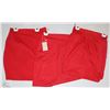 Image 1 : LOT OF 3 RED SKIRTS SIZED: MEDIUM, XL, XXL