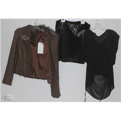 LOT OF 3 PIECES OF CLOTHING SIZED: ALL XL