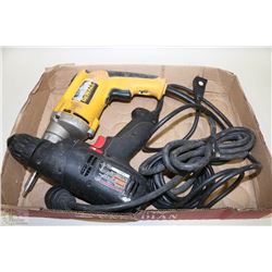 FLAT WITH DEWALT DRYWALL SCREWDRIVER AND CRAFTSMAN