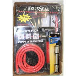 FLAT WITH NEW TRANSFER PUMP KIT, TRUCK SEAL &