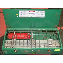 LARGE COLEMAN PROPANE CAMPING STOVE