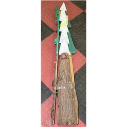 SET OF 3 WOODEN CHRISTMAS TREES