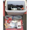 Image 1 : TOTE WITH TOOLS, 4AMP STAB-LOK GROUND FAULT & MORE