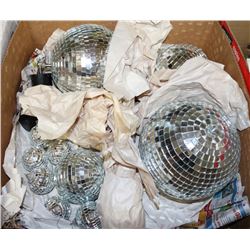 BOX W/MOTORIZED DISCO BALL SET