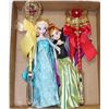 Image 1 : LOT OF 2 SINGING FROZEN DOLLS & WANDS