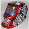 Image 1 : RED LUCKY SPEED SHOP WELDING MASK